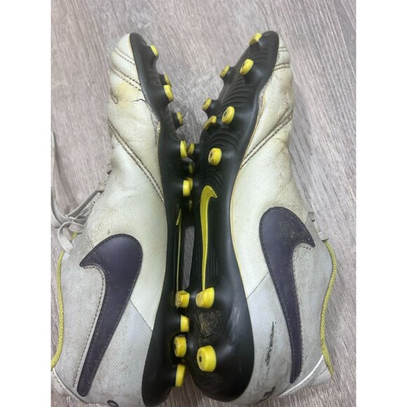 Nike Tiempo Legend VI AG Pro Soccer Cleats Men's Size 10 Grey Green - Picture 8 of 9
